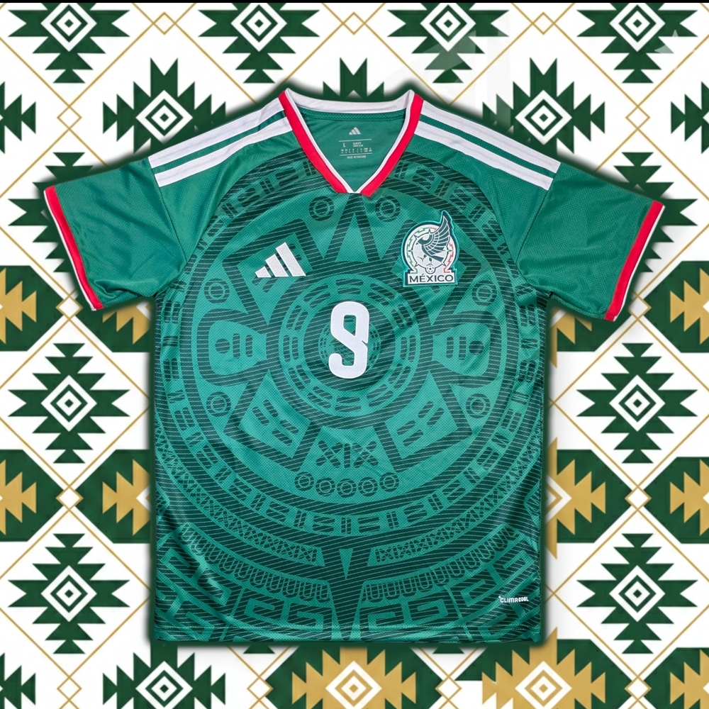 Mexico 2026 Men’s Soccer Jersey #9 Raul Jimenez